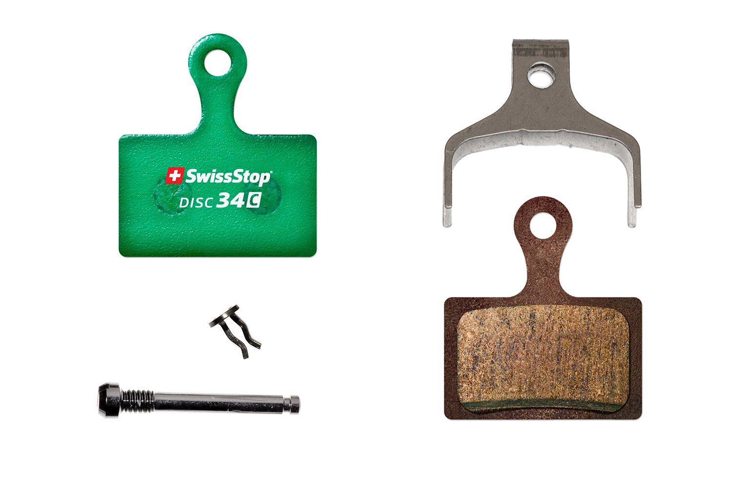 SwissStop-SwissStop Bremsbeläge Disc 34 (Shimano), Organic (2 Stk.)_P100006804_