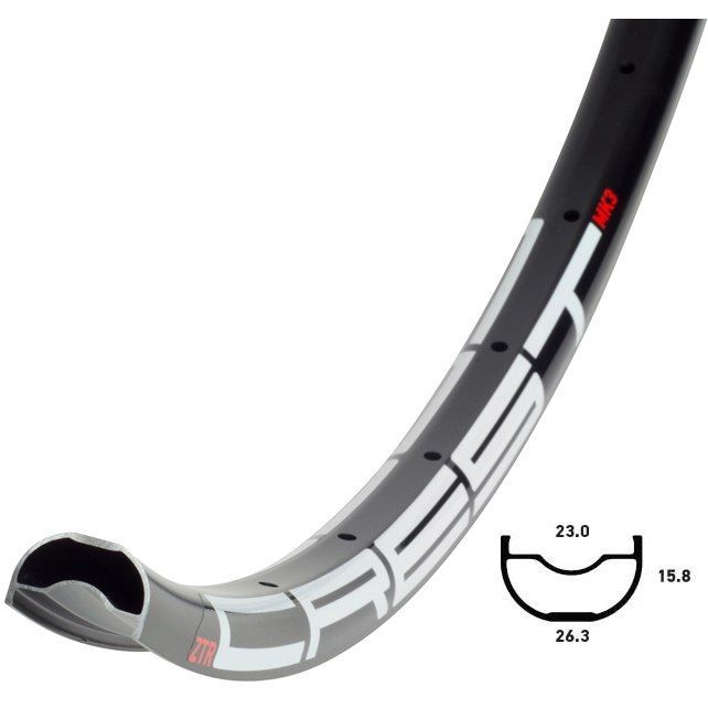 Notubes Felge, ZTR Crest MK3, 27.5, schwarz, 32 Loch