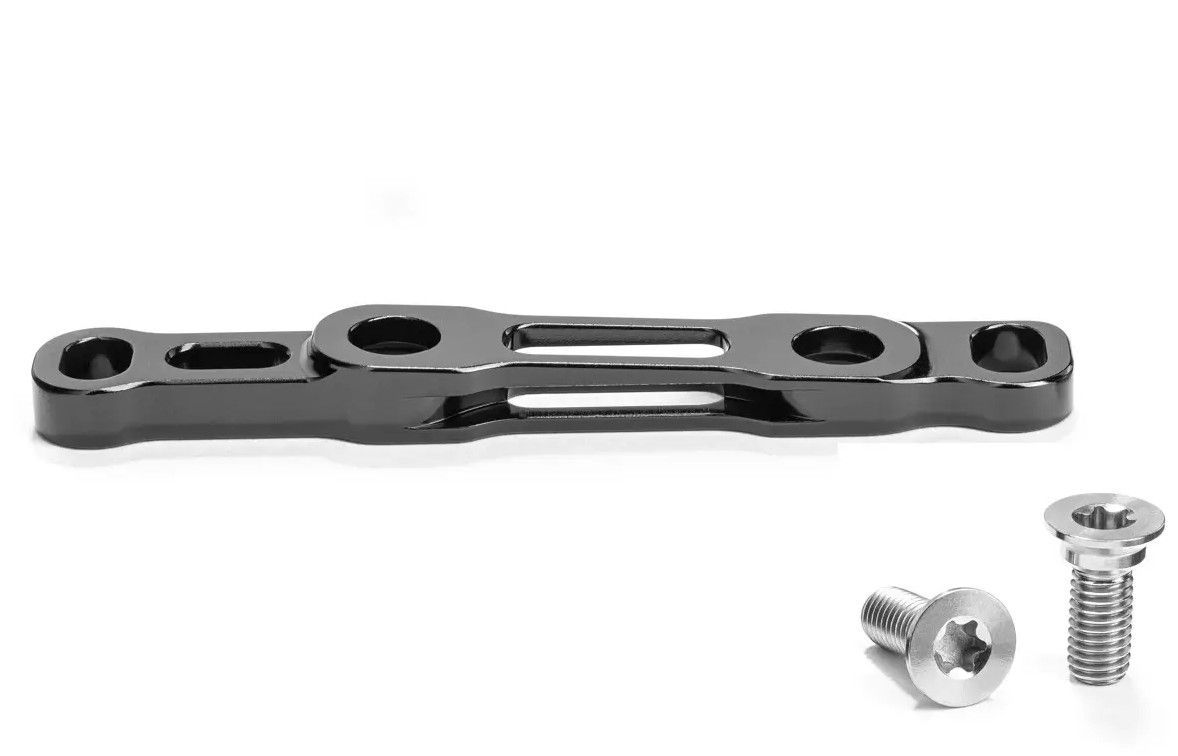 AbsoluteBlack Flat-Mount Disc Brake Adapter für Shimano,  - Front, schwarz