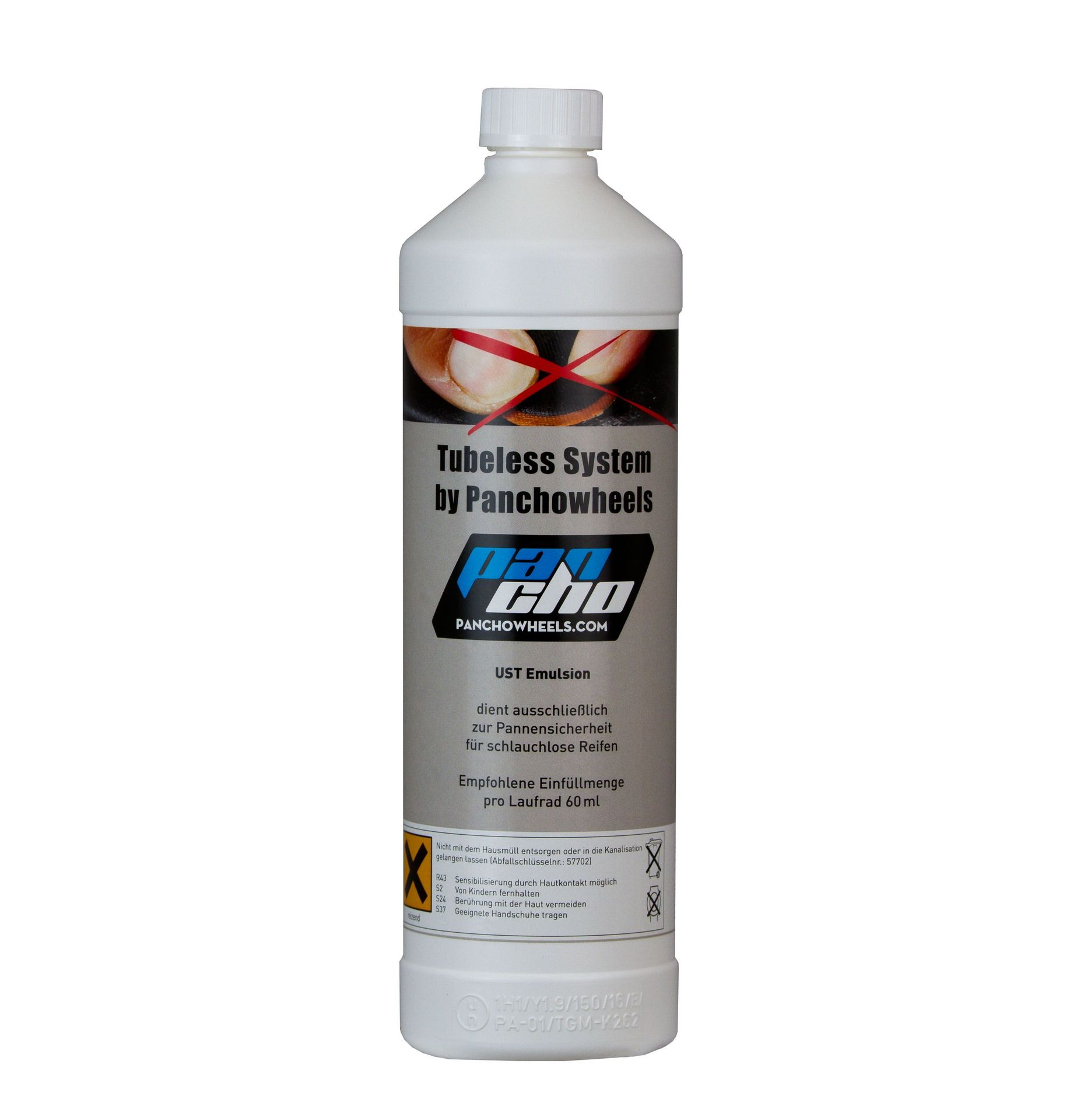 Panchowheels Tubeless Sealant, 1 Liter - Latexemulsion