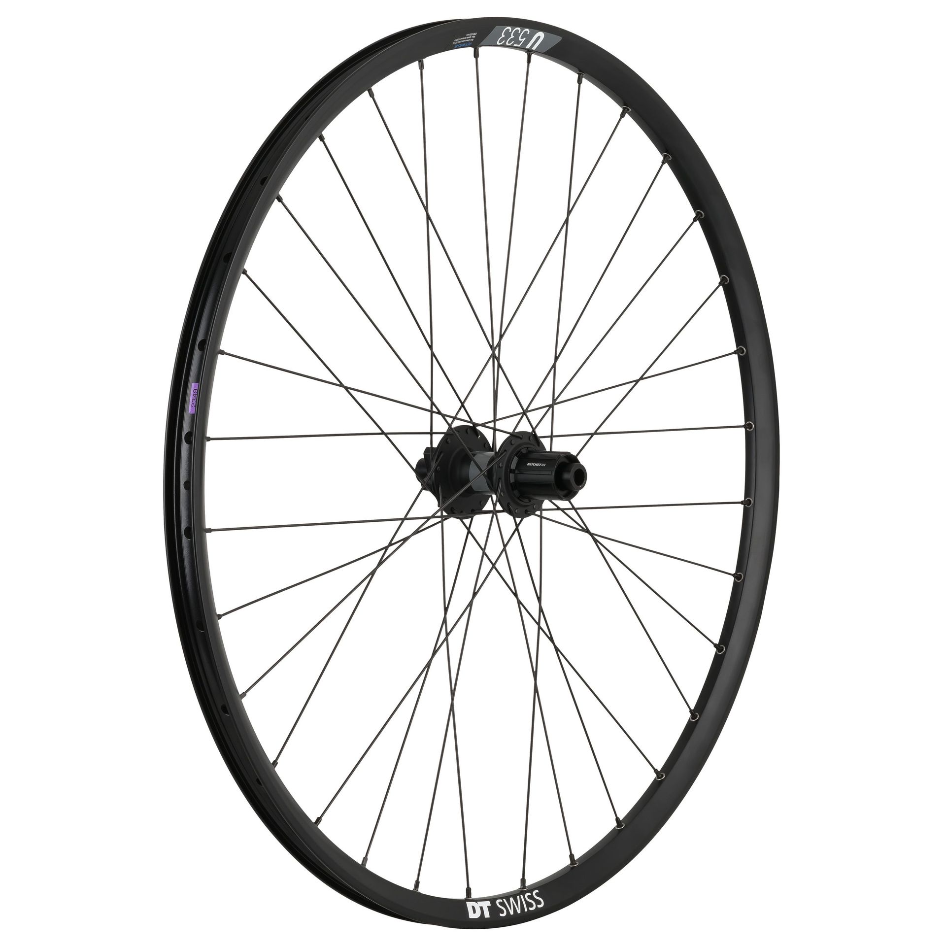 Panchowheels-Hinterrad DT Swiss U 533 27.5 / 370 6L, 135/5mm, Shimano HG/ Champion sw / Me sw_PW400-HR6LHG5_