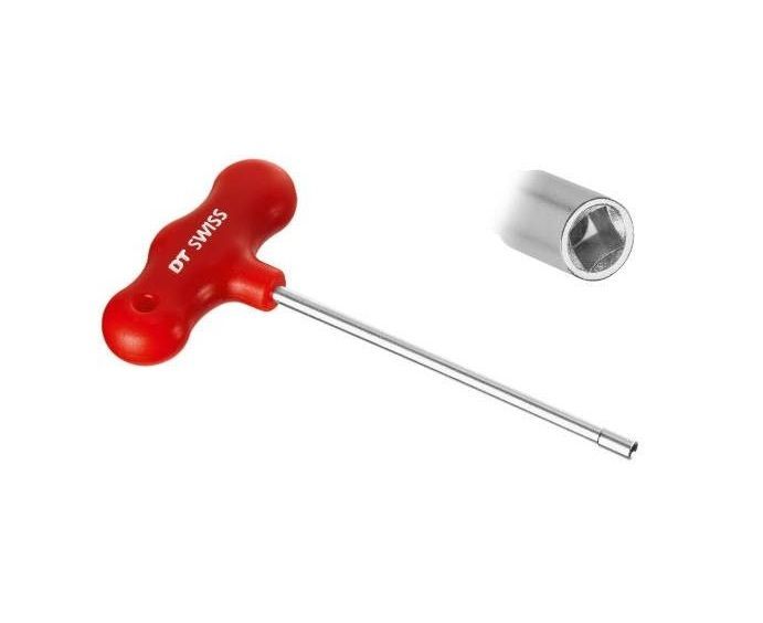 DT Swiss Nippelspanner hidden 4-Kant rot