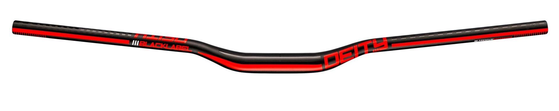 Deity-Deity Lenker, Blacklabel, Alu, 31,8mm, Rise 25mm, Red_26-BLK25-RD_
