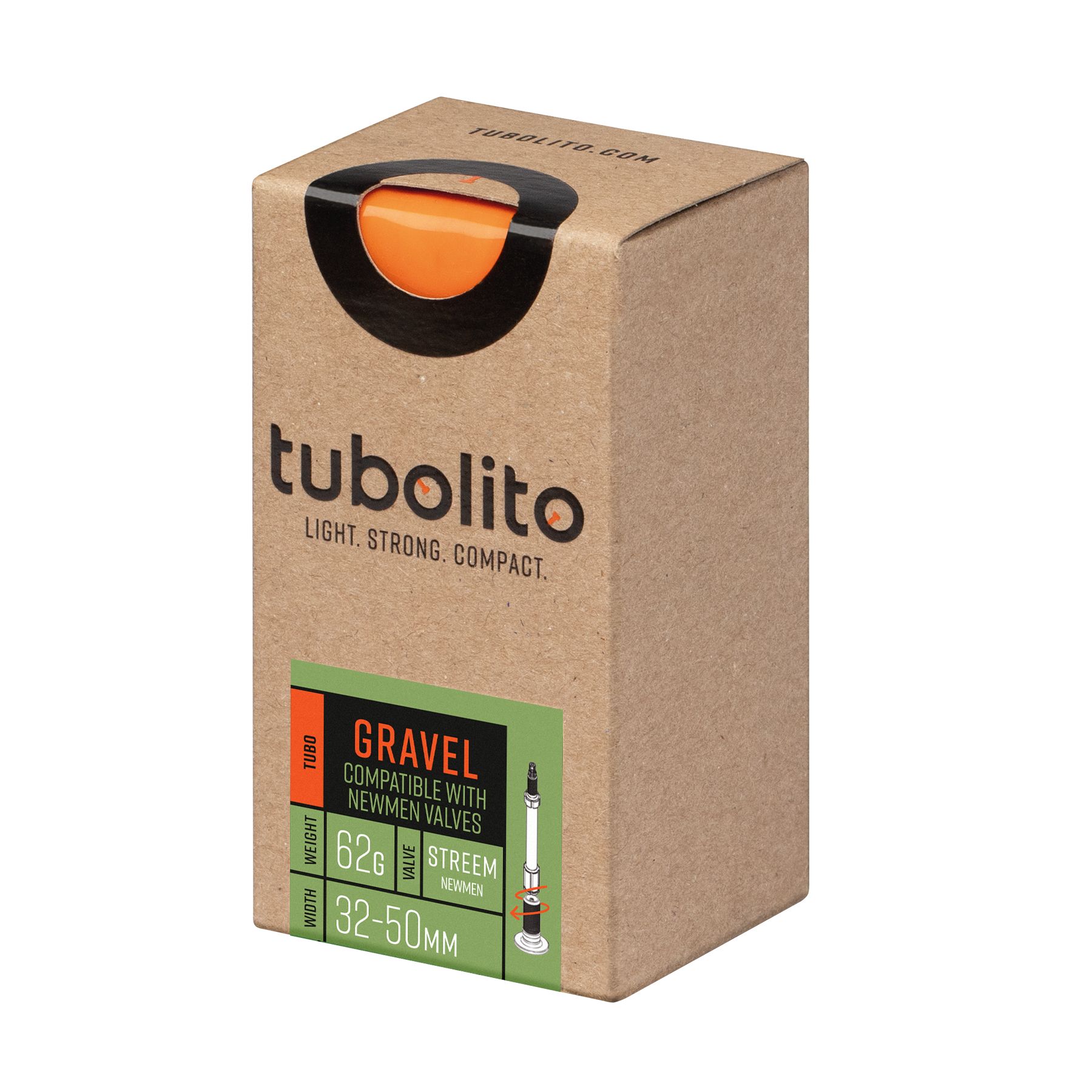 Tubolito-Tubolito Schlauch, Tubo-Gravel-NEWMEN, 700C, Streem Valve,_04255844261926_