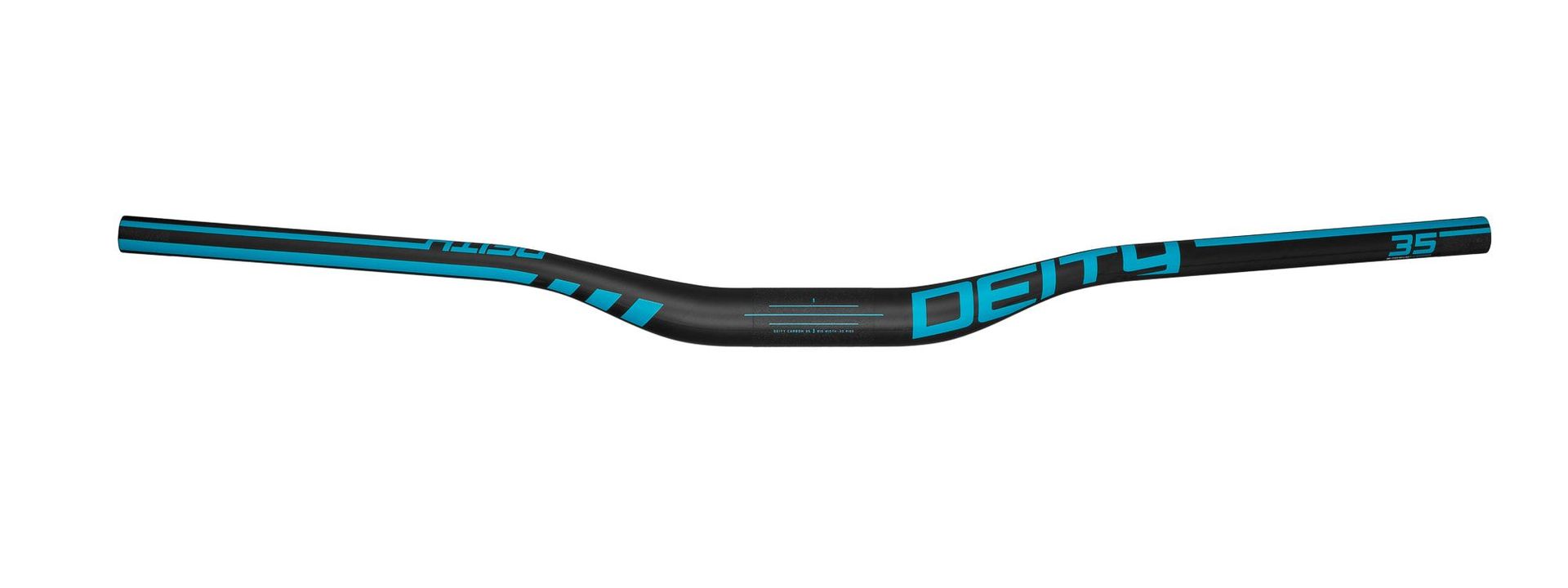 Deity-Deity Lenker, Speedway, Carbon, 35mm, Rise 30mm, Turquoise_26-SPDWY-TQ_