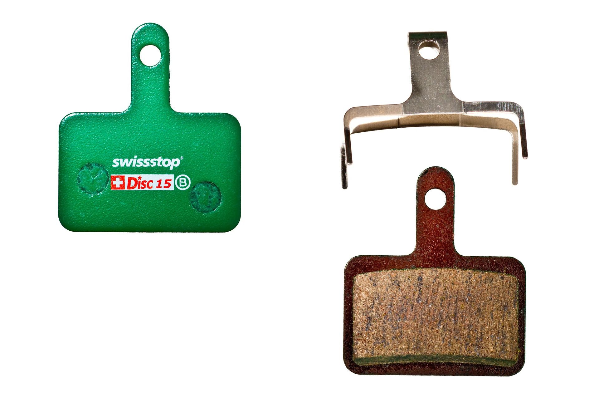SwissStop Bremsbeläge Disc 15 (Shimano), Organic (2 Stk.)