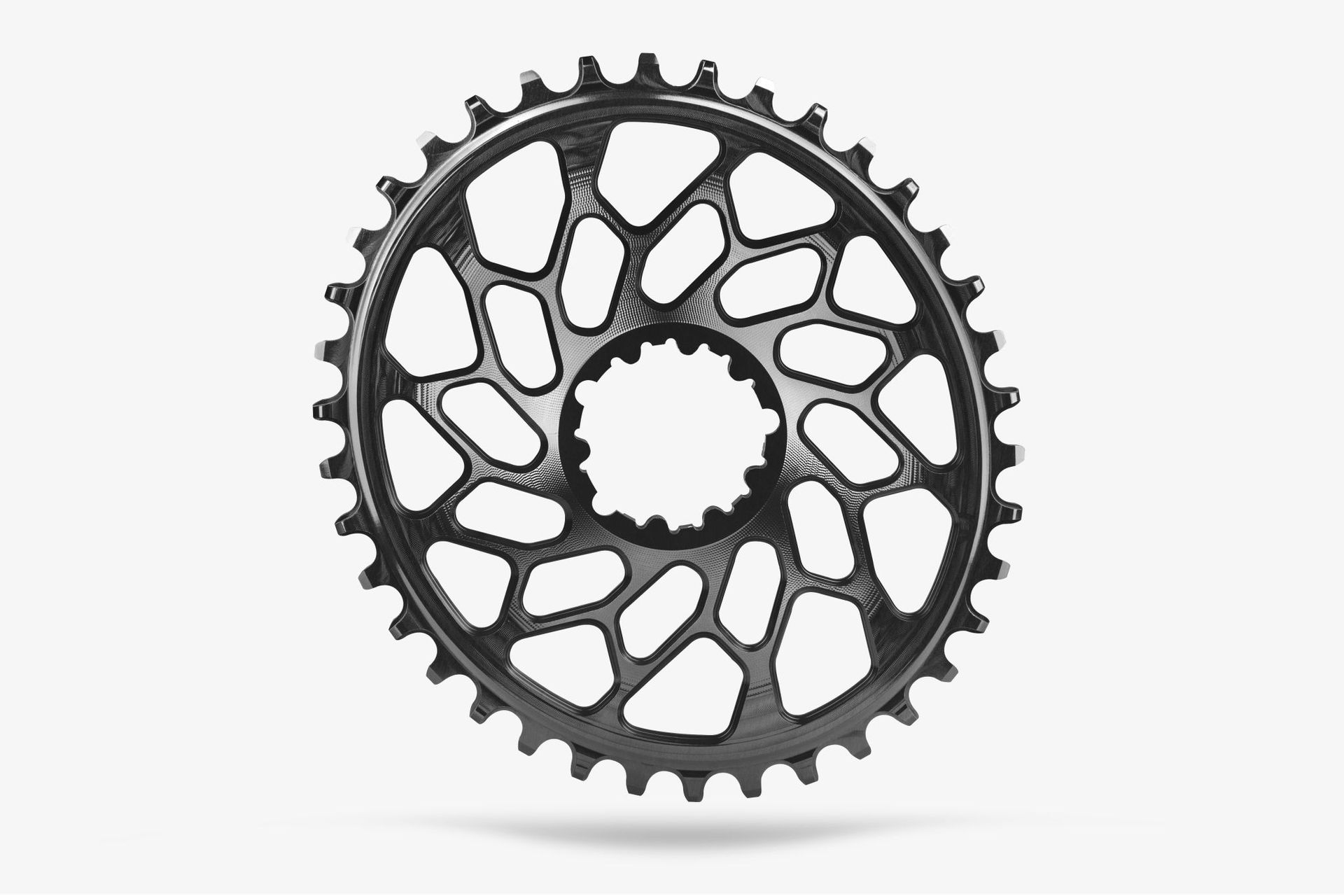 Absolute Black-Absolute Black Kettenblatt, SRAM CX 1X Direct Mount, oval, schwarz, 44 Zähne_SRCXOV44BK_