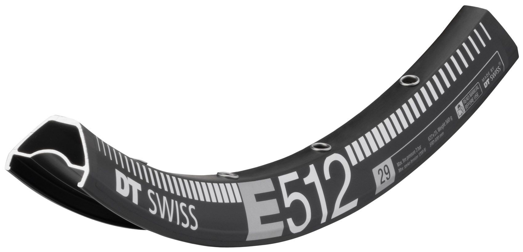 DT Swiss-DT Swiss Felge, E 512 29er, schwarz, 32 Loch_RTE05129S32S011297_