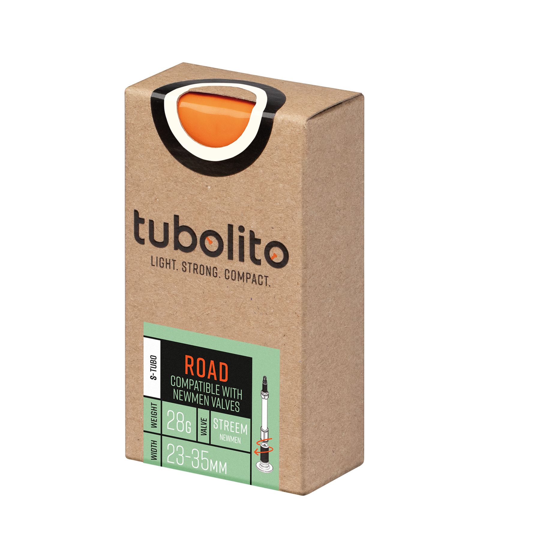 Tubolito-Tubolito Schlauch, S-Tubo-ROAD-NEWMEN, 700C, Streem Valve,_04255844261933_