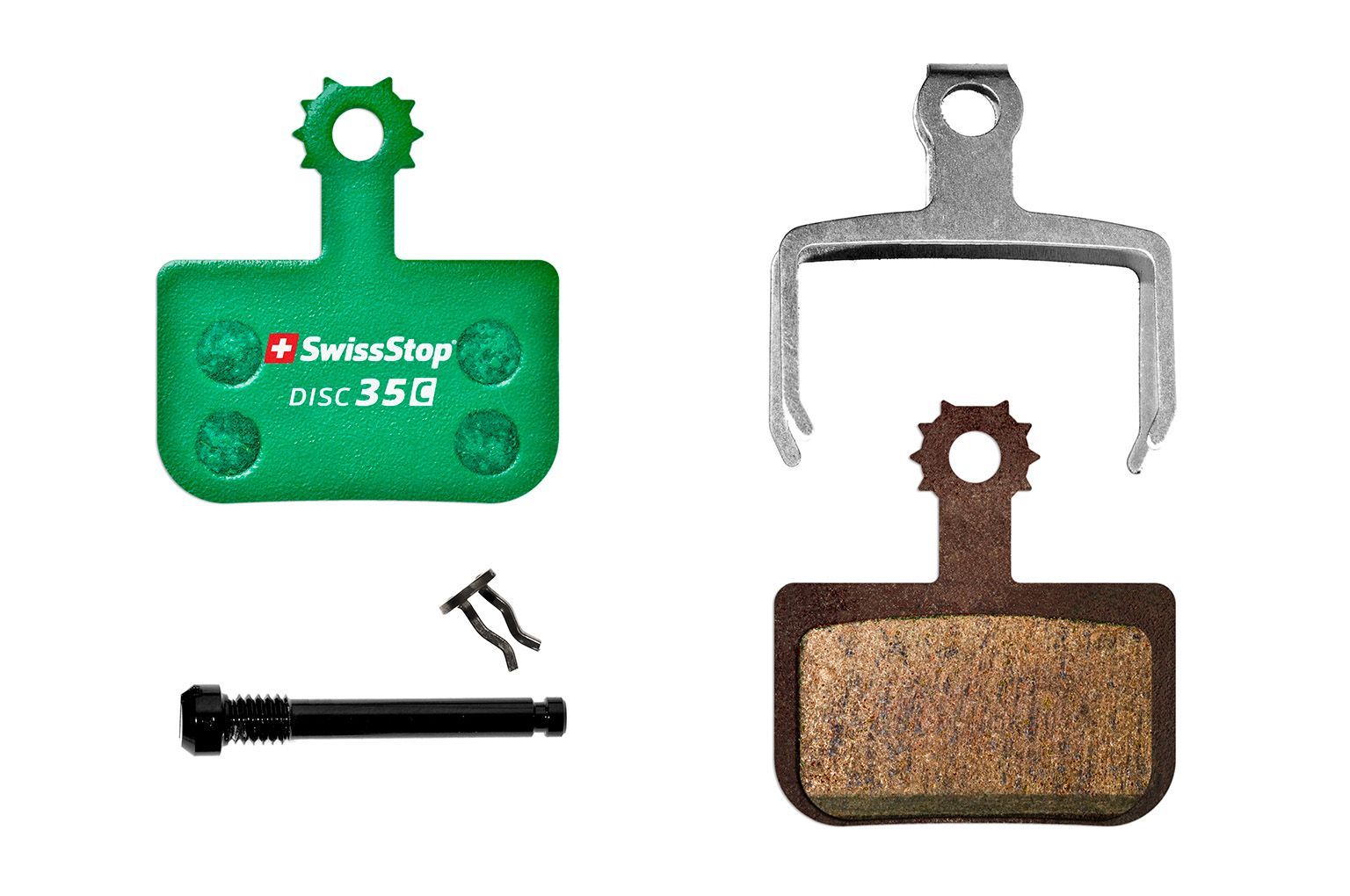 SwissStop Bremsbeläge Disc 35 (SRAM), Organic (2 Stk.)