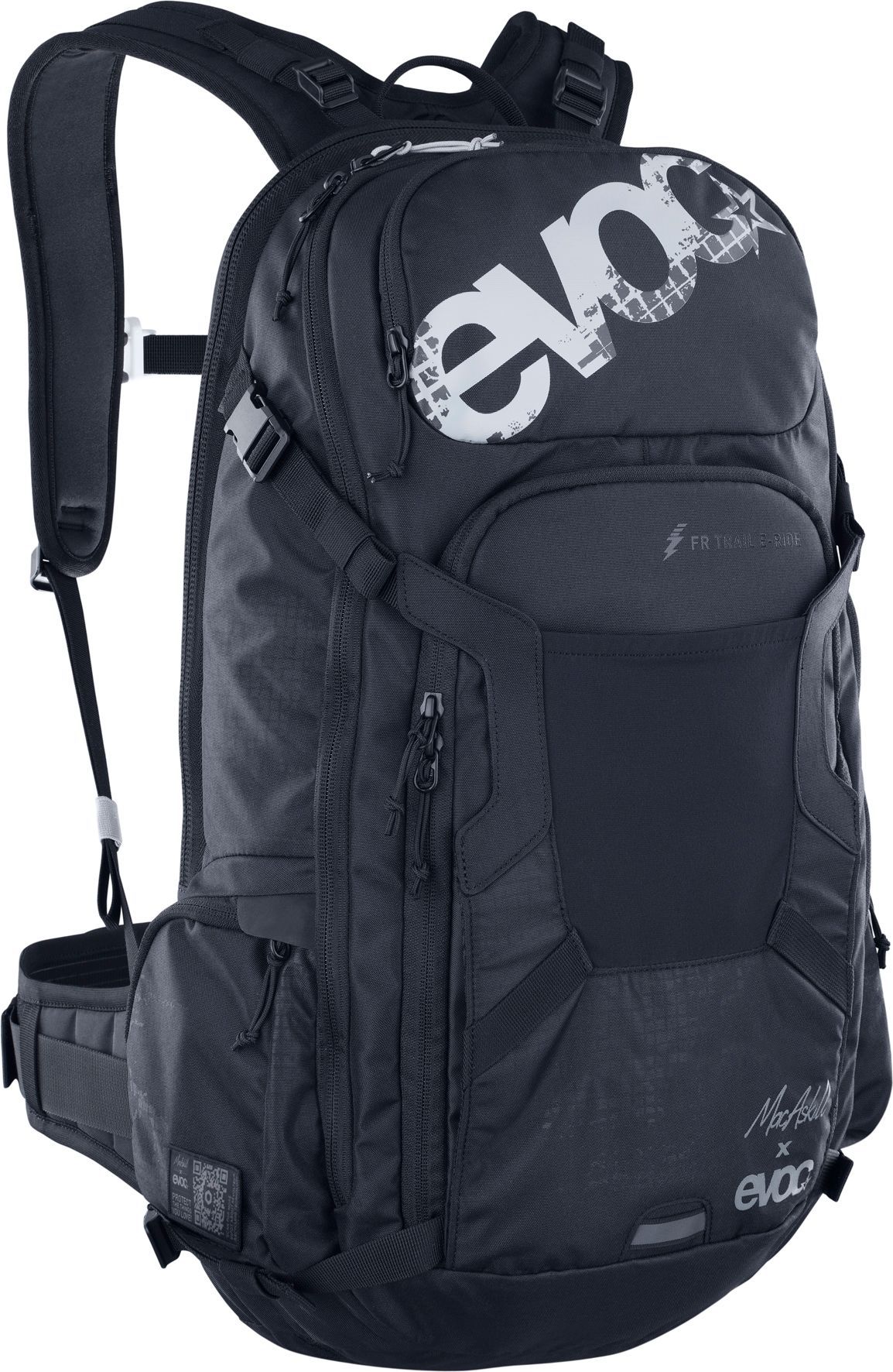 EVOC FR Trail E-Ride, 20L, Macaskill, black, L/XL - MY26