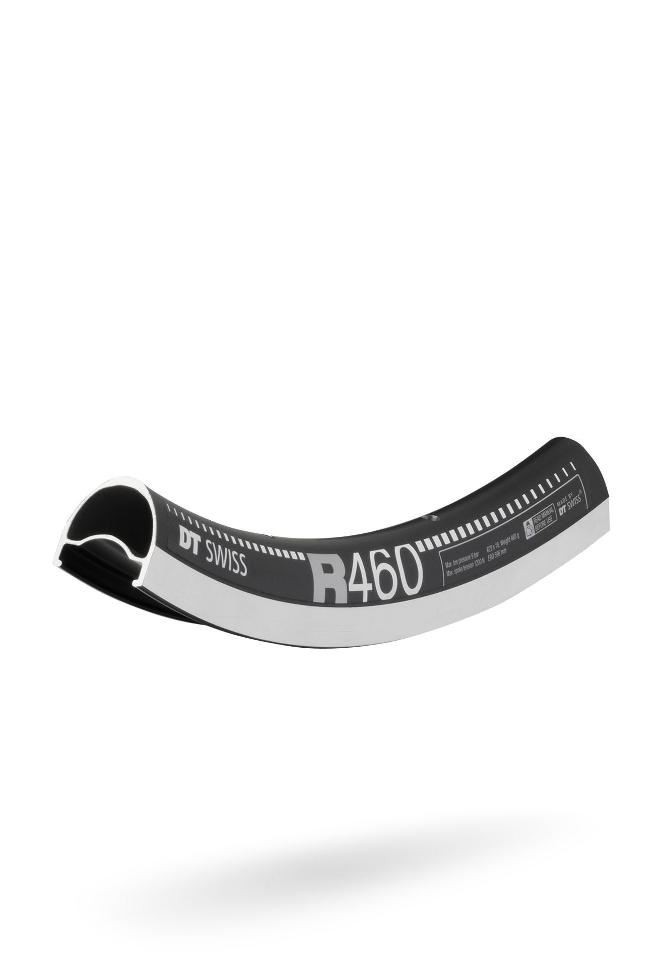 DT Swiss-DT Swiss Felge, R 460 700c, schwarz, 24 Loch_RTR046RPN24S011268_