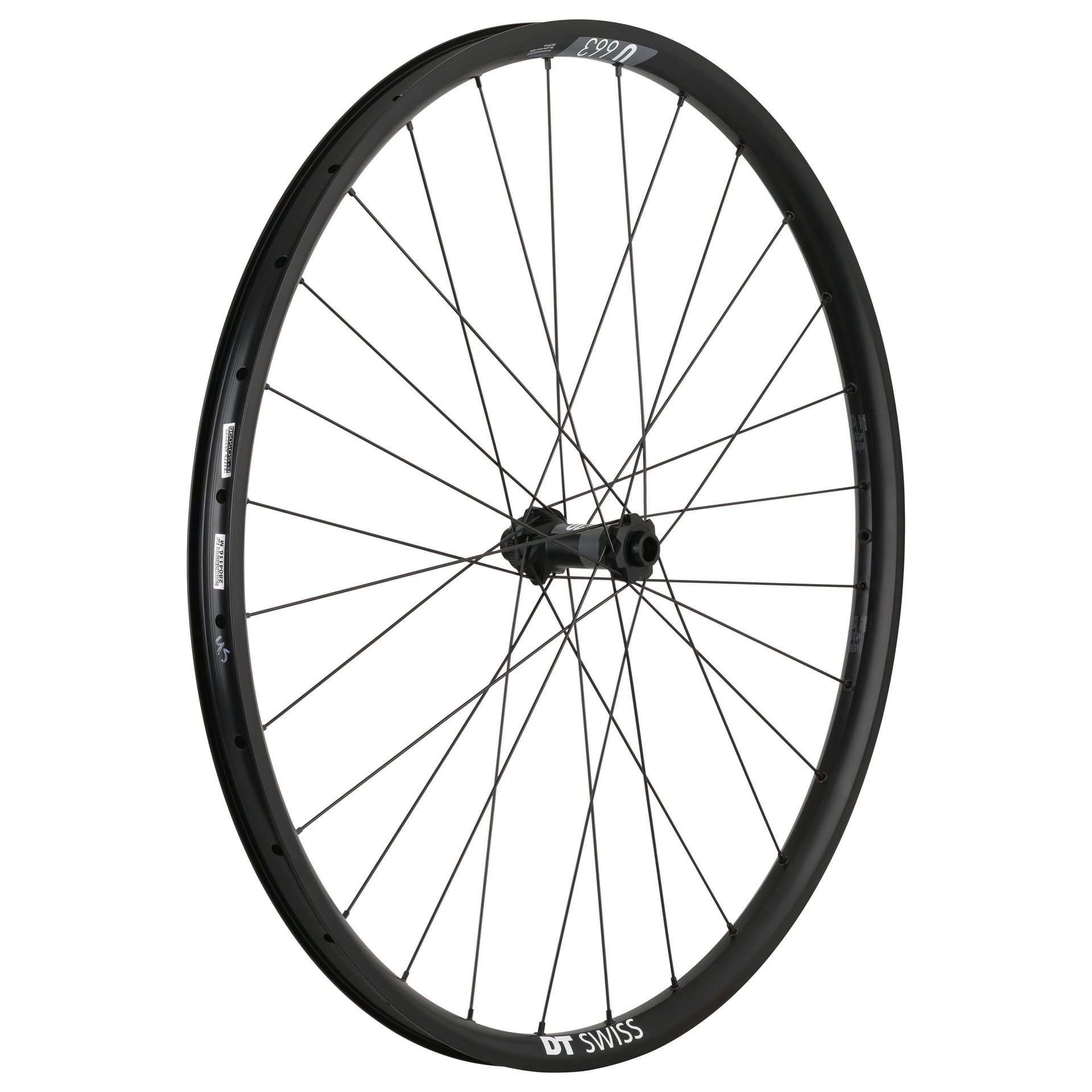 Vorderrad DT Swiss U 663 27.5 / 370 straight pull, CL, 110/15mm Boost  - / Champion sw / Me sw