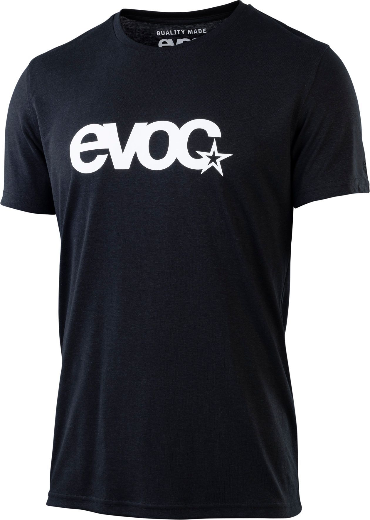 EVOC T-Shirt Logo Men, black/white, L - MY26
