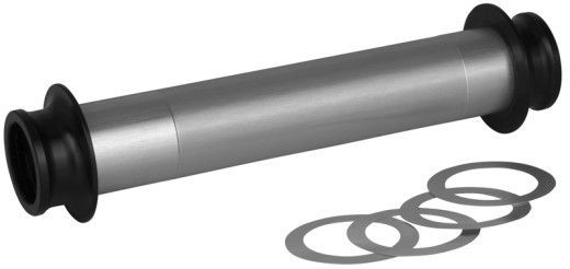 Tune Umrüstkit für King + Princess Naben, 100/15mm, schwarz (inkl. Achse)