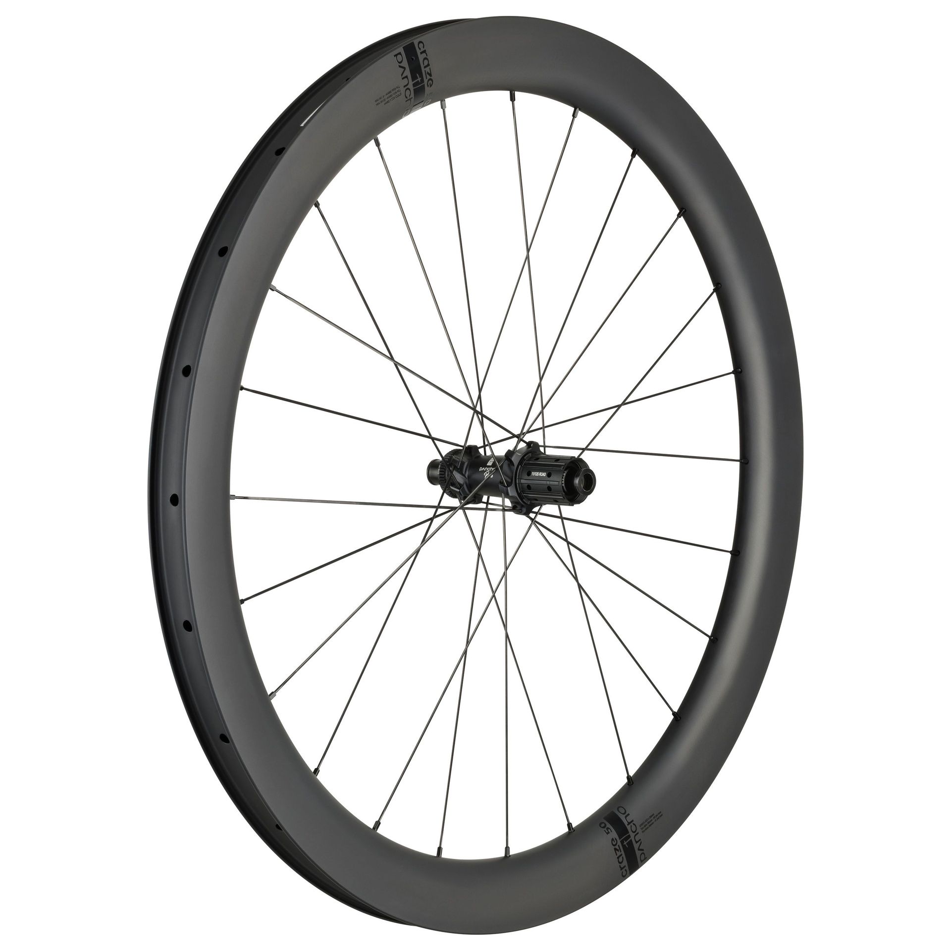 Panchowheels-Panchowheels Hinterrad Craze 50 Carbon 700c / Pancho Pride Nabe Centerlock, _PW450-HRCLXDR14212_