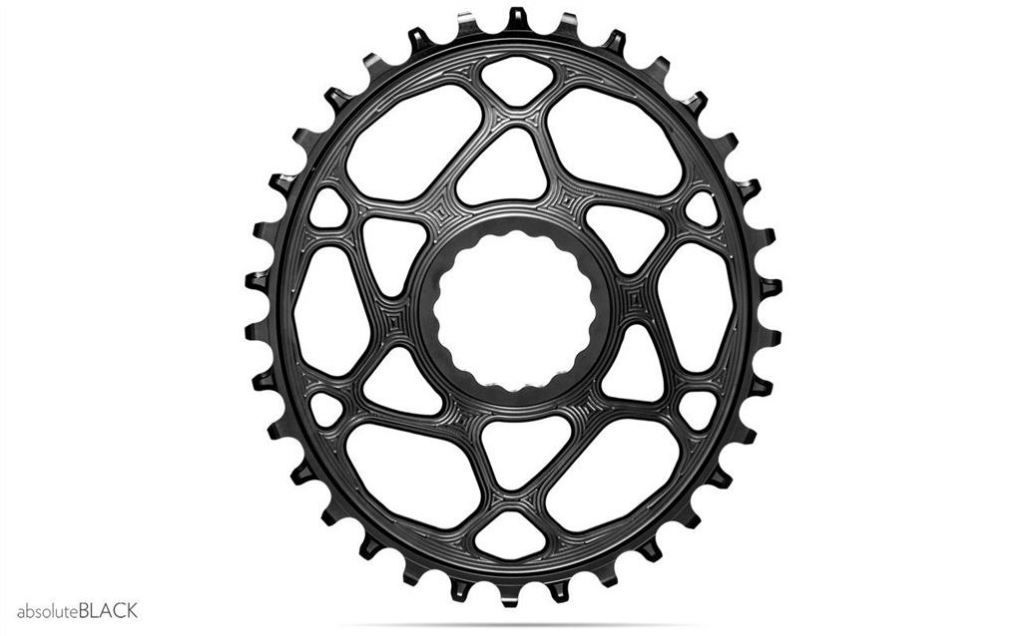 Absolute Black Direct Mount Kettenblatt, RaceFace Cinch, Boost, HG 12spd oval, -  schwarz, 30 Zähne