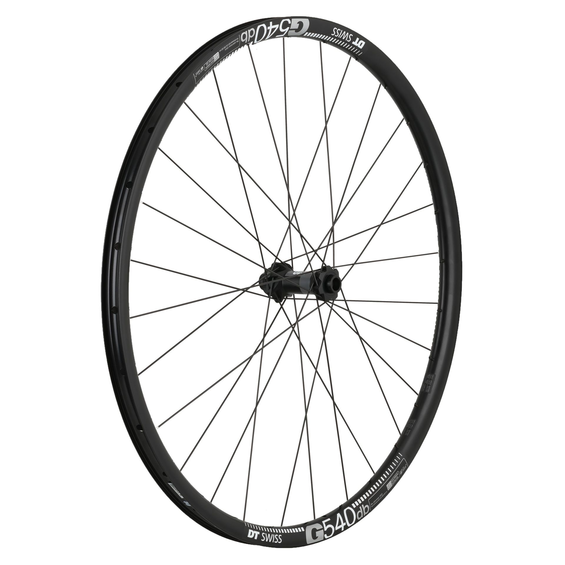 Panchowheels-Vorderrad DT Swiss G540 700c / 370 CL, 100/12mm / Champion sw / Me sw_PW403-VRCL_