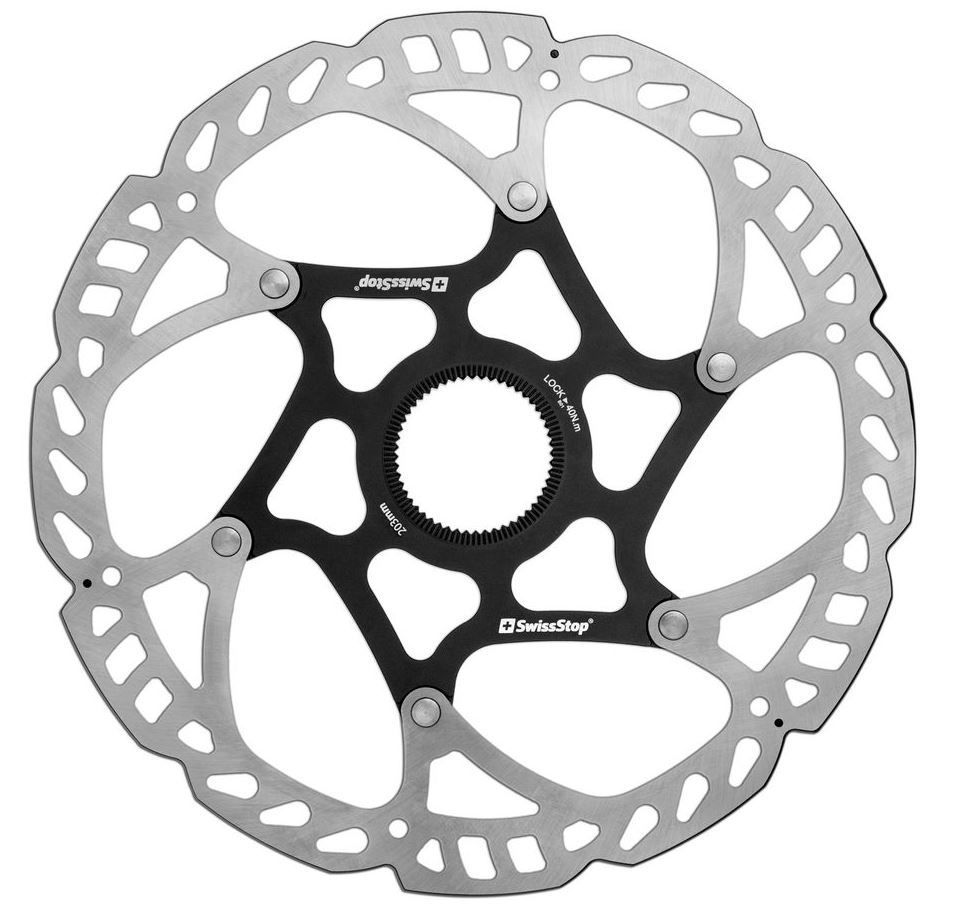 SwissStop Scheibenbremse Catalyst PRO, Centerlock, 203mm